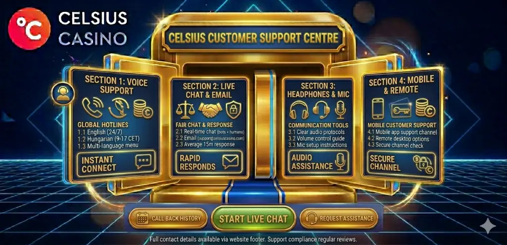 Celsius támogatás